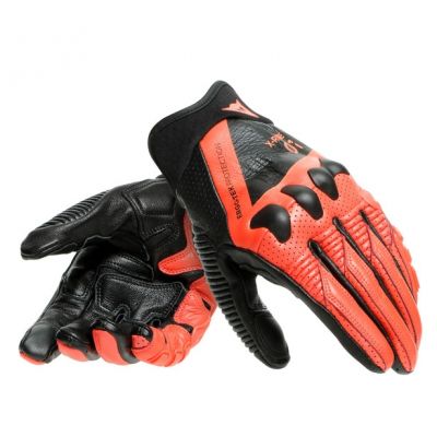 Dainese X-RIDE letní rukavice fluo-červené/černé vel.M